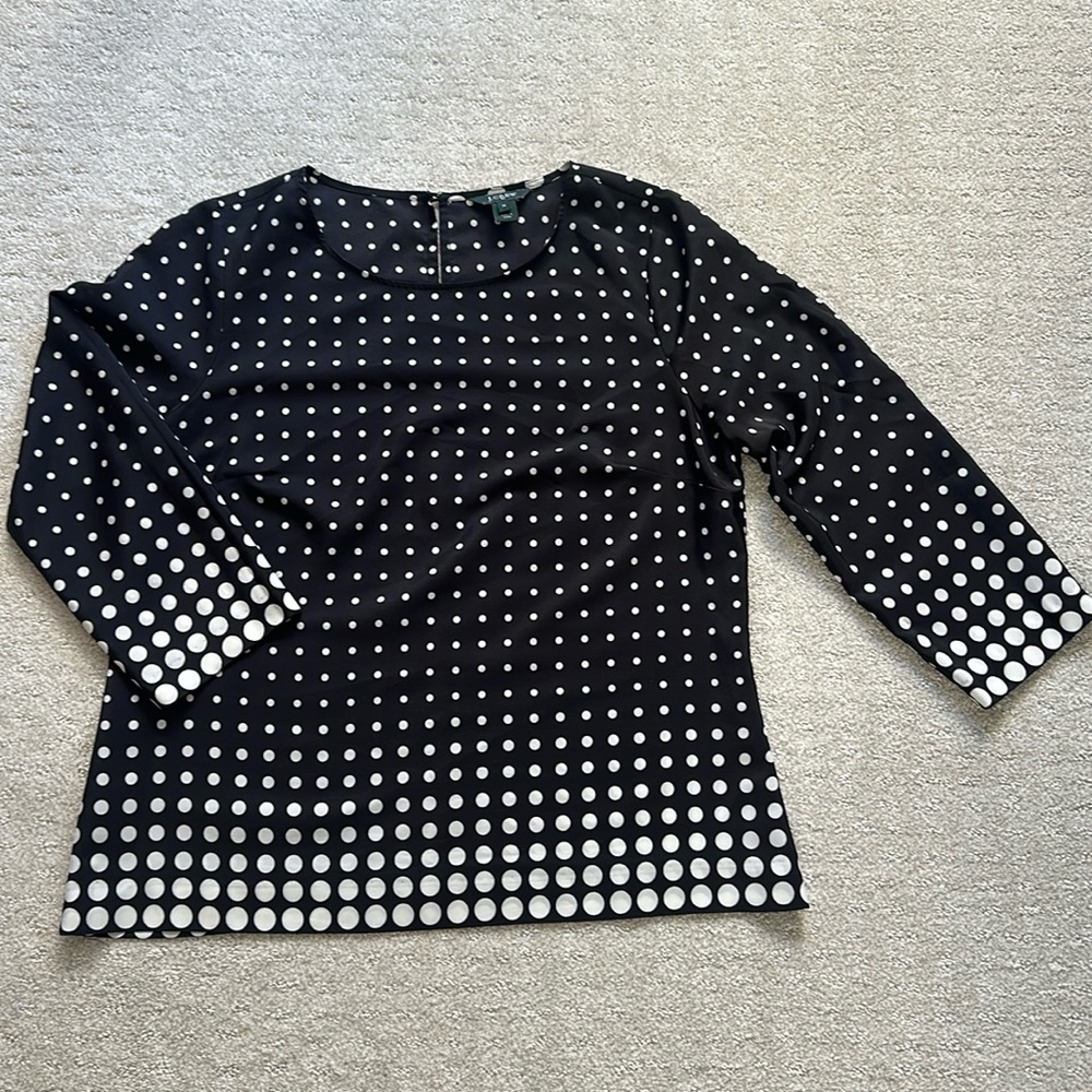 J. Crew - Polka Dot Blouse